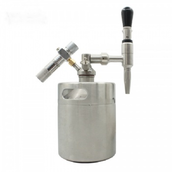 Mini Beer Keg with beer charger and stout tap