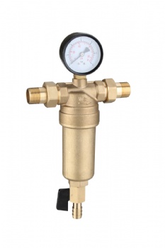 Brass water prefilter with Stainless Steel Mesh