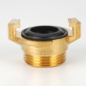 Brass male thread quick fitting